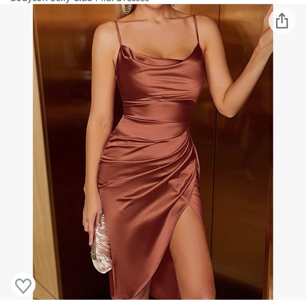 Bronze Cocktail Dress